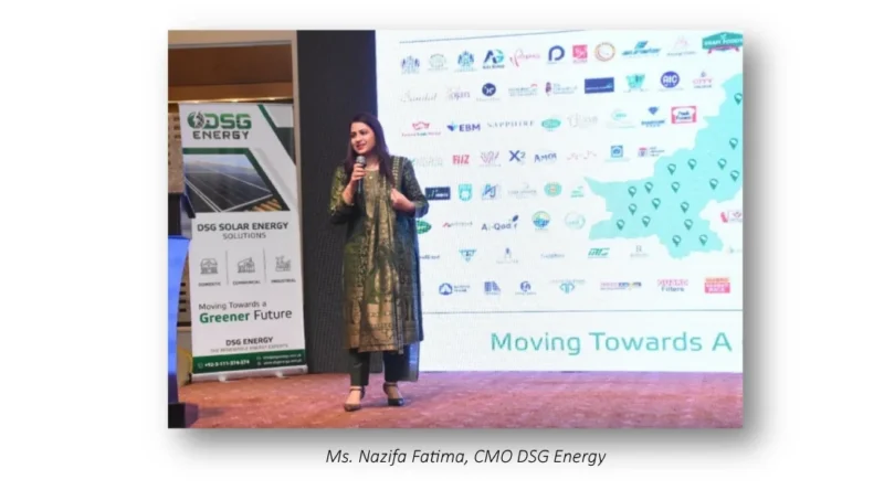 Ms, Nazifa Fatima, CMO DSG Energy