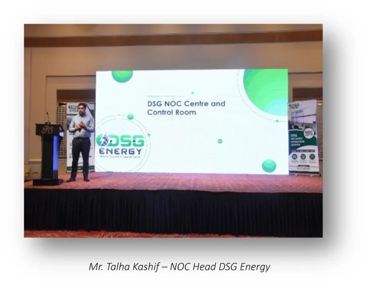 Mr. Talha Kashif, NOC Head DSG Energy